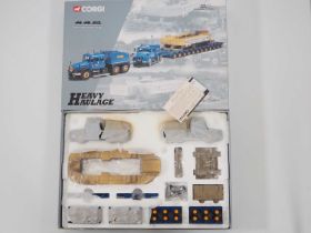 A CORGI 1:50 scale 18002 Heavy Haulage set in Pickford's livery - appears unused - VG/E in G/VG box