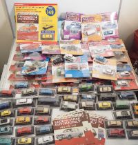 A very large quantity (two large boxes) of DEAGOSTINI part work magazines including diecast cars