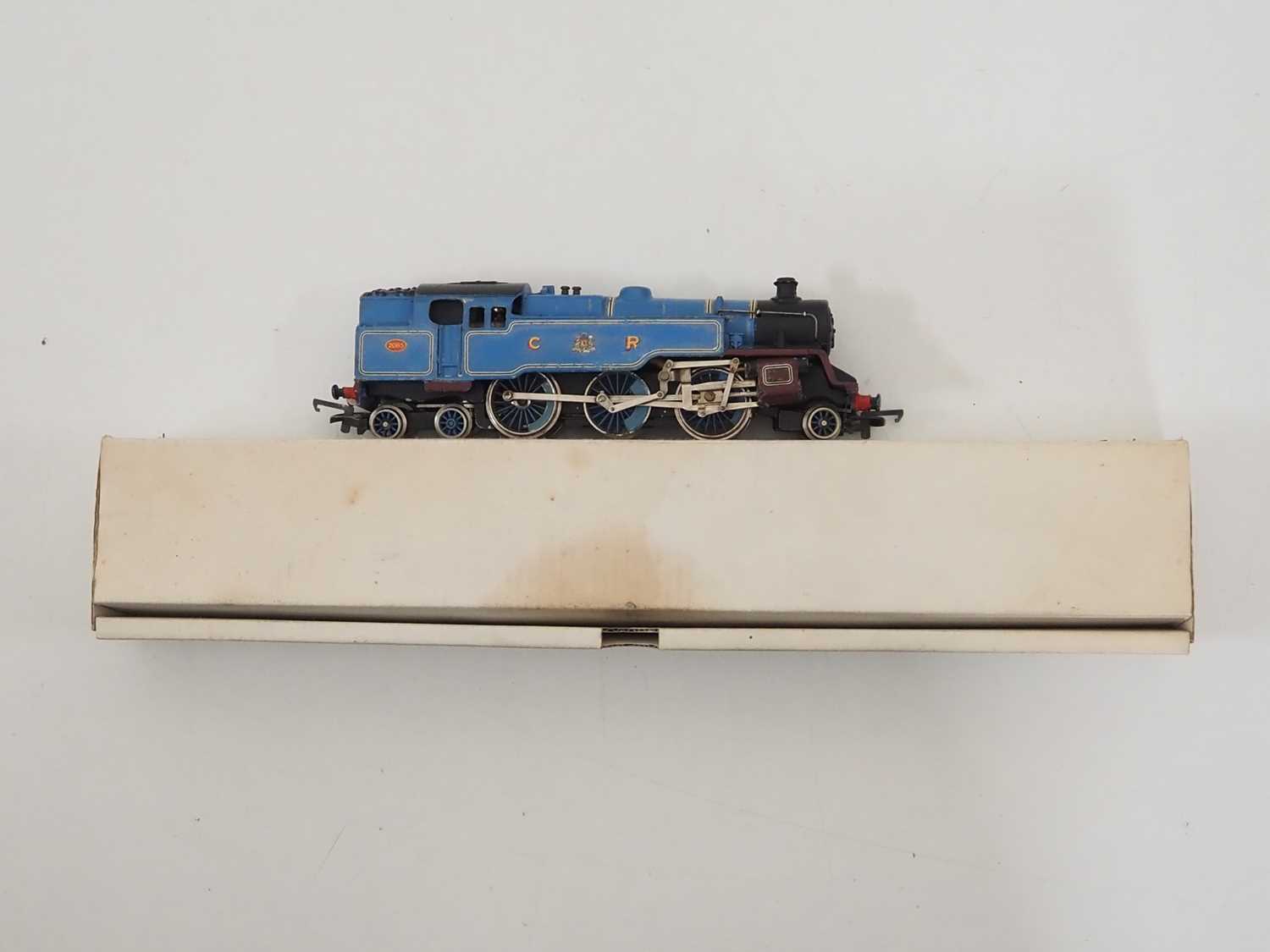A WRENN OO gauge 2-6-4 steam tank locomotive in Caledonian blue livery together with a FARISH OO - Image 2 of 13