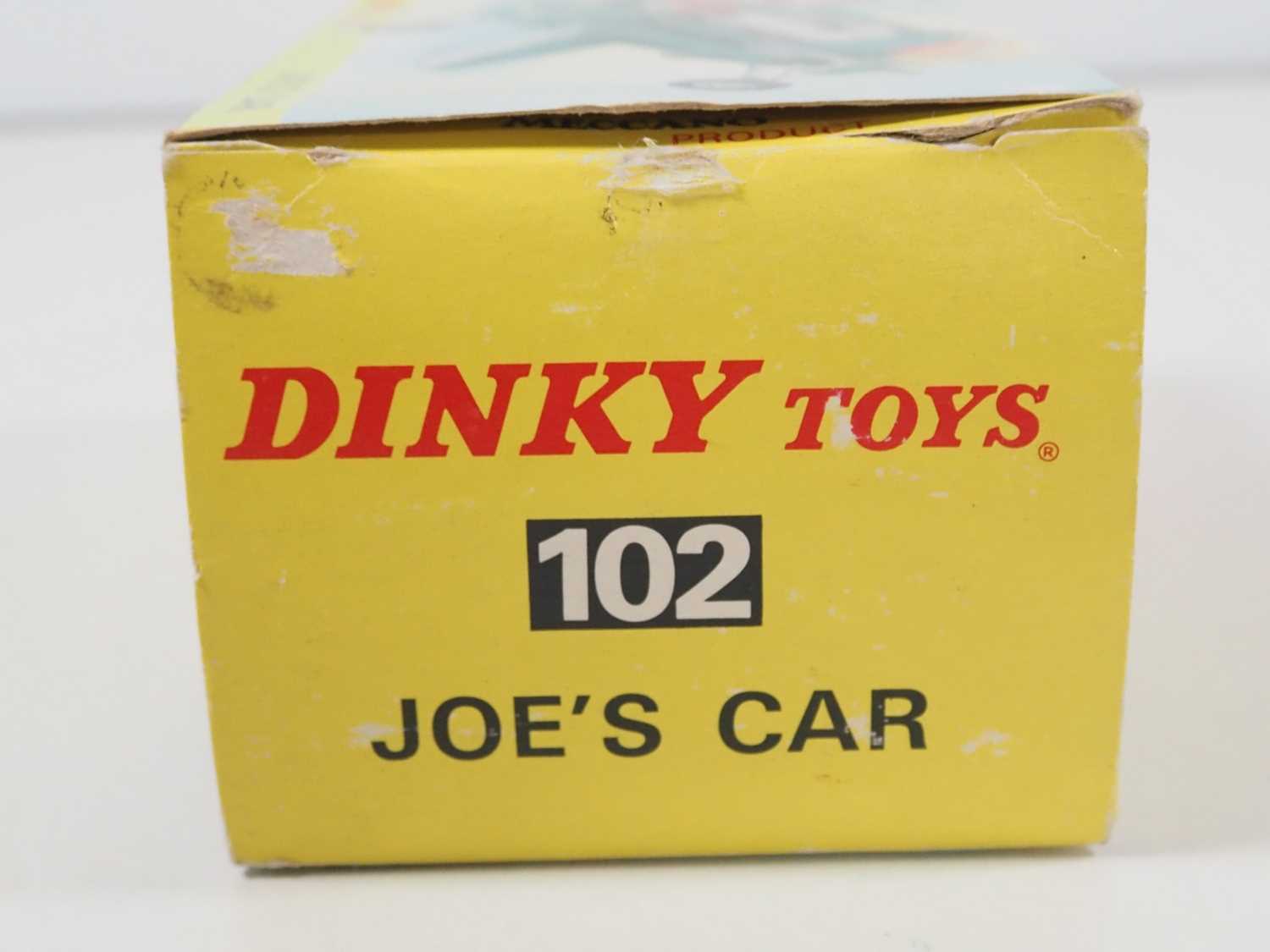 A DINKY 102 diecast 'Gerry Anderson's Joe 90' Joe's Car in metallic blue with blue/white fold out - Image 9 of 9