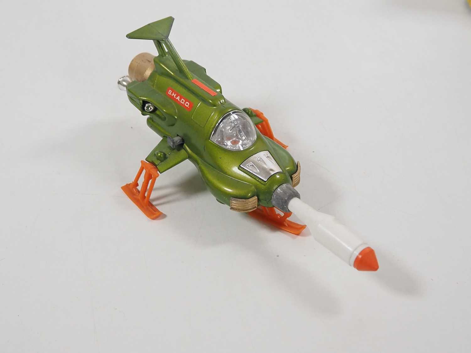A DINKY 351 Gerry Anderson's 'UFO' Interceptor in metallic green with missile, pictorial card box - Image 5 of 10