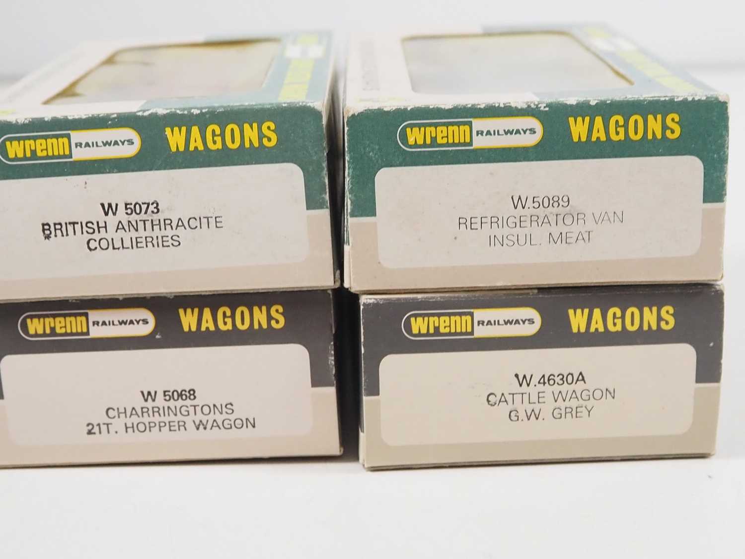 A group of rarer WRENN wagons comprising: W4630A, W5068, W5073 and W5089 - VG in G/VG boxes (4) - Image 4 of 4