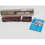 A WRENN W2302 OO gauge Coronation Class streamlined locomotive 'King George VI ' in LMS maroon -