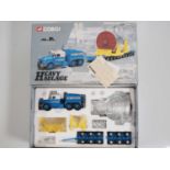 A CORGI 1:50 scale 18001 Heavy Haulage set in Econofreight Heavy Transport Limited livery -