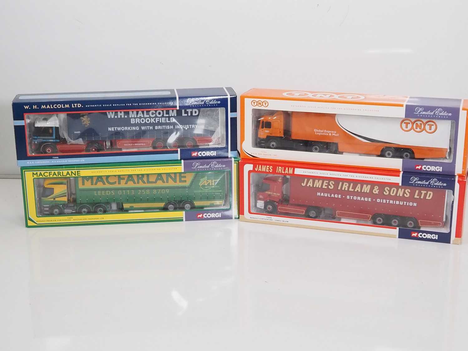 A group of CORGI 1:50 scale diecast articulated lorries - VG/E in G/VG boxes (4)