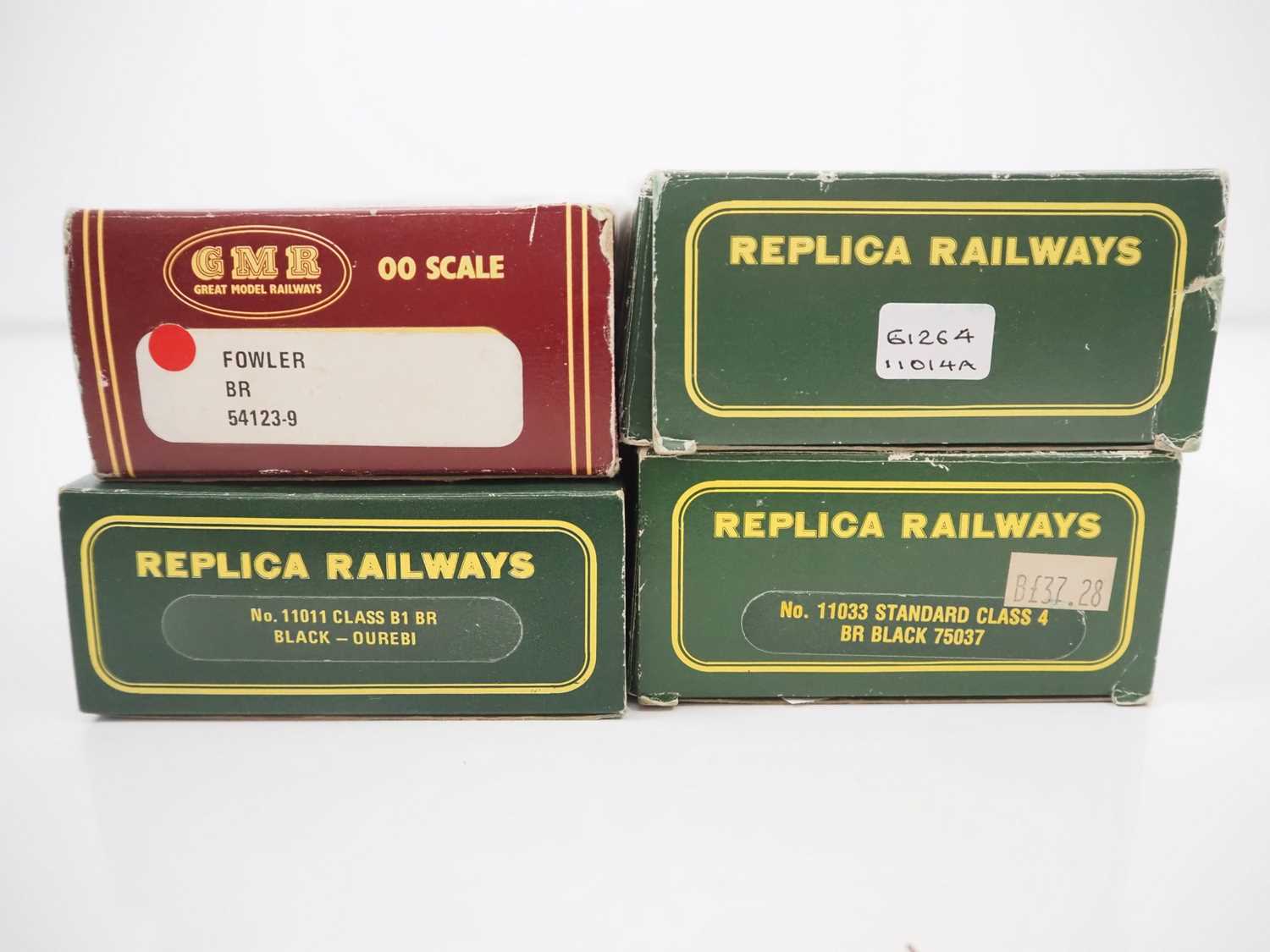 A group of OO gauge steam locomotives by REPLICA and AIRFIX, all in BR liveries - VG in G/VG - Bild 2 aus 2