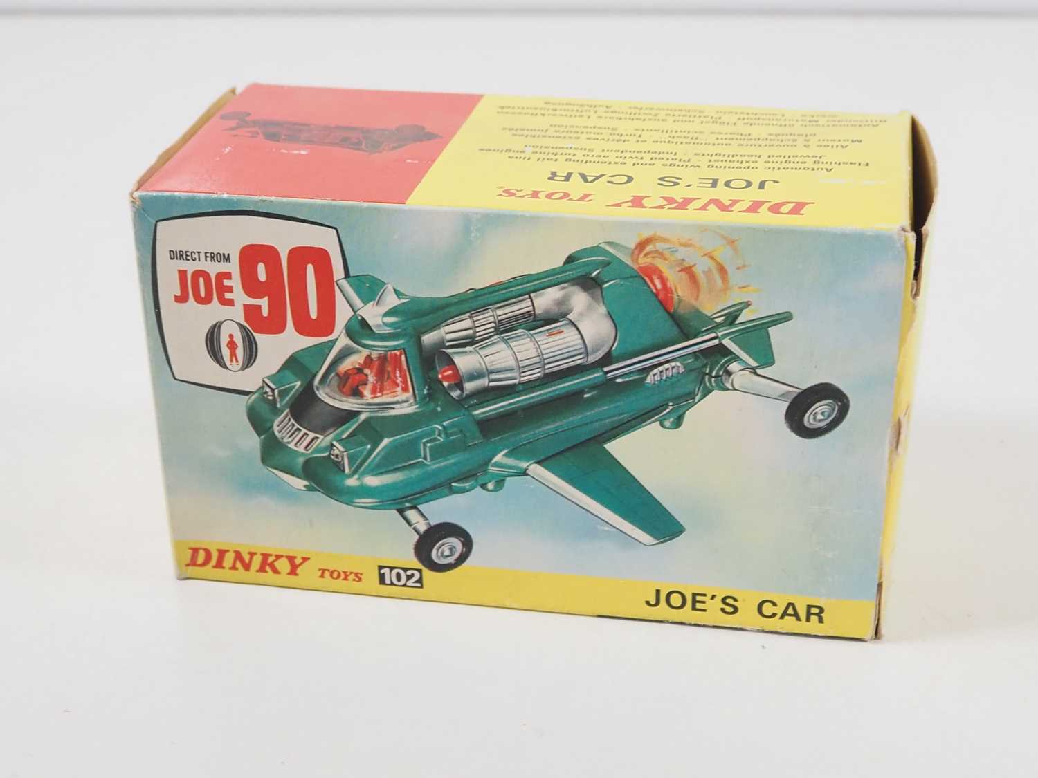 A DINKY 102 diecast 'Gerry Anderson's Joe 90' Joe's Car in metallic blue with blue/white fold out - Image 6 of 9
