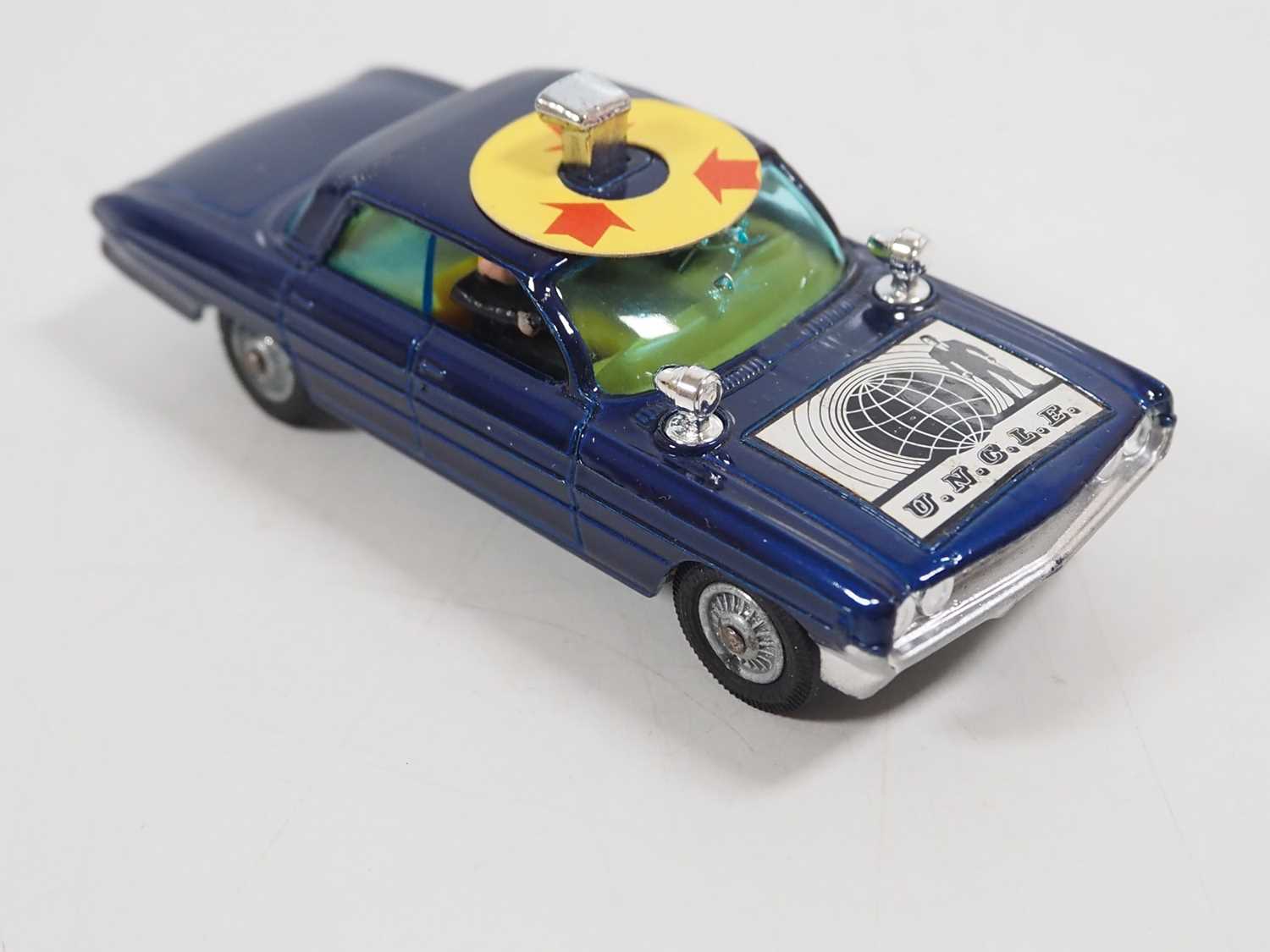 A CORGI 497 diecast Thrush-Buster Oldsmobile from 'The Man From U.N.C.L.E' - blue metallic version - - Image 4 of 9
