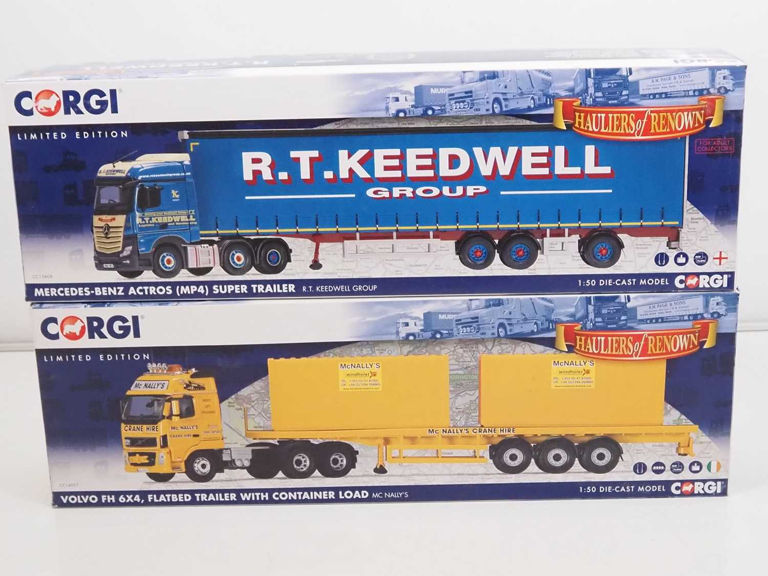 A group of CORGI 1:50 scale diecast articulated lorries - VG/E in G/VG boxes (4) - Image 2 of 5