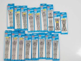 A group of PECO OO gauge Streamline insulfrog points and crossings in original boxes - G/VG in G
