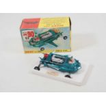 A DINKY 102 diecast 'Gerry Anderson's Joe 90' Joe's Car in metallic blue with blue/white fold out