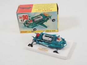A DINKY 102 diecast 'Gerry Anderson's Joe 90' Joe's Car in metallic blue with blue/white fold out