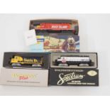 A group of American outline HO gauge diesel locomotives by BACHMANN/SPECTRUM and ATHEARN in