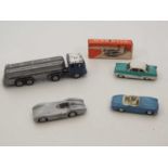 A quantity of vintage MARKLIN diecast vehicles to include a boxed MARKLIN 8011 Mercedes racing car -