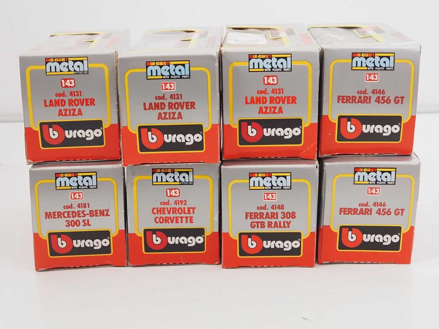A large quantity of BBURAGO 1:43 scale diecast cars in original boxes - VG in G/VG boxes (42) - Image 7 of 7