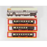 A HORNBY R4169 OO gauge 'Bournemouth Belle' add-on triple Pullman car pack - VG/E in VG box