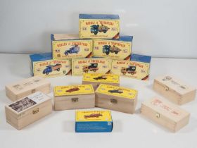 A group of Code 2 and Code 3 MATCHBOX MODELS OF YESTERYEAR diecast models - all German Collectors'