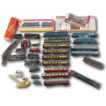 A large quantity of OO gauge roiling stock and accessories by HORNBY and others - F/VG in F/G