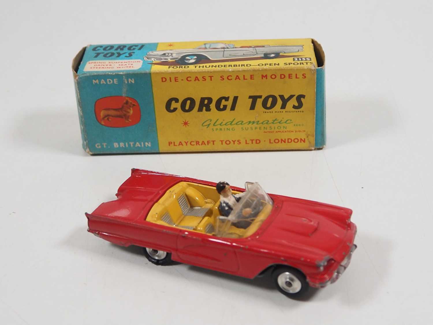 A group of CORGI diecast cars comprising 215S (one tyre missing), 317 and 341(one wheel missing) - - Image 4 of 9