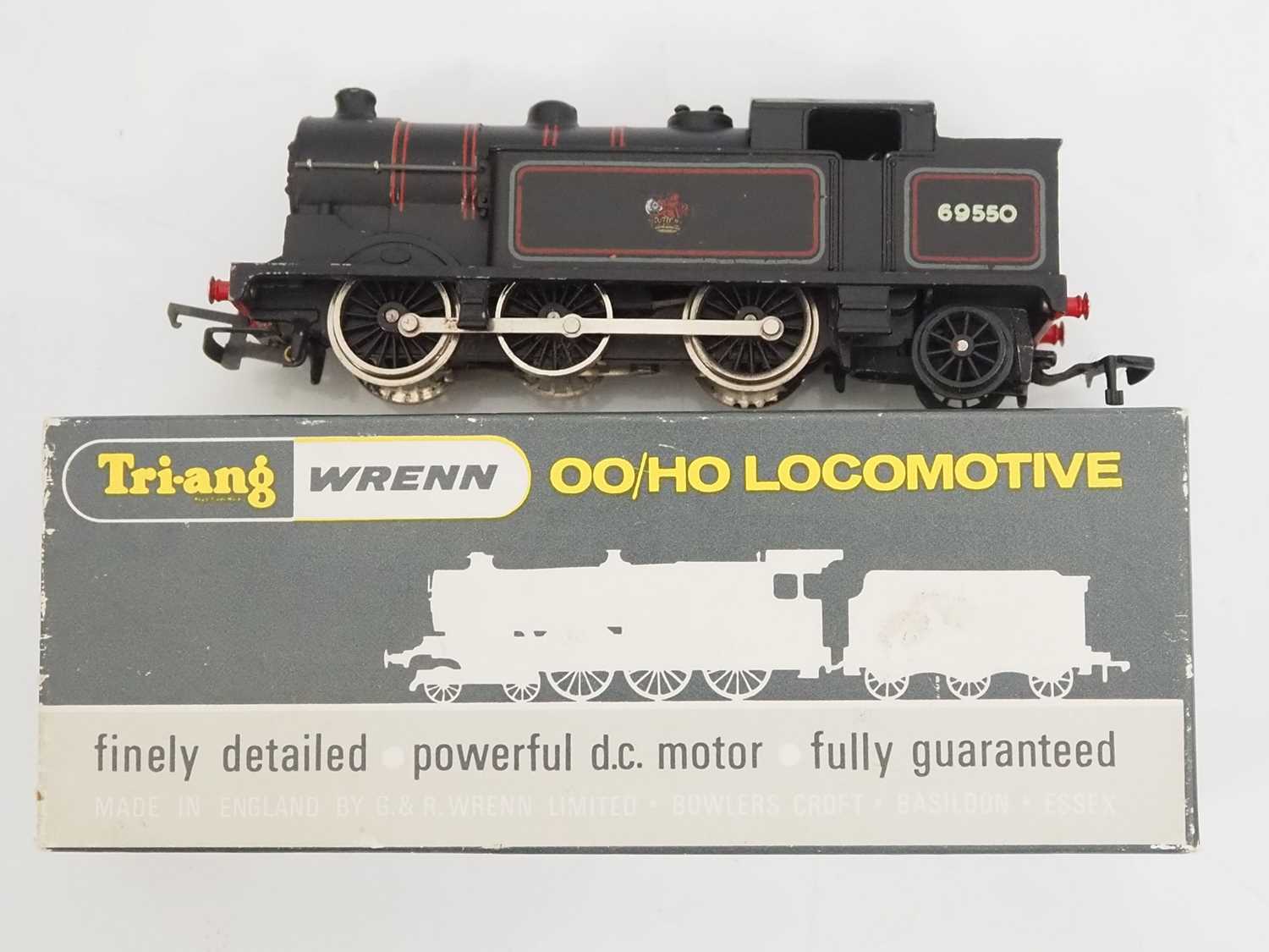 A group of WRENN OO gauge steam locomotives comprising an 0-6-2 tank and class 8F in BR black - Bild 2 aus 7