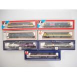 A group of LIMA OO gauge class 47 diesel locomotives in various liveries - G/VG in F/VG boxes (7)