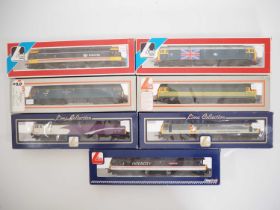 A group of LIMA OO gauge class 47 diesel locomotives in various liveries - G/VG in F/VG boxes (7)
