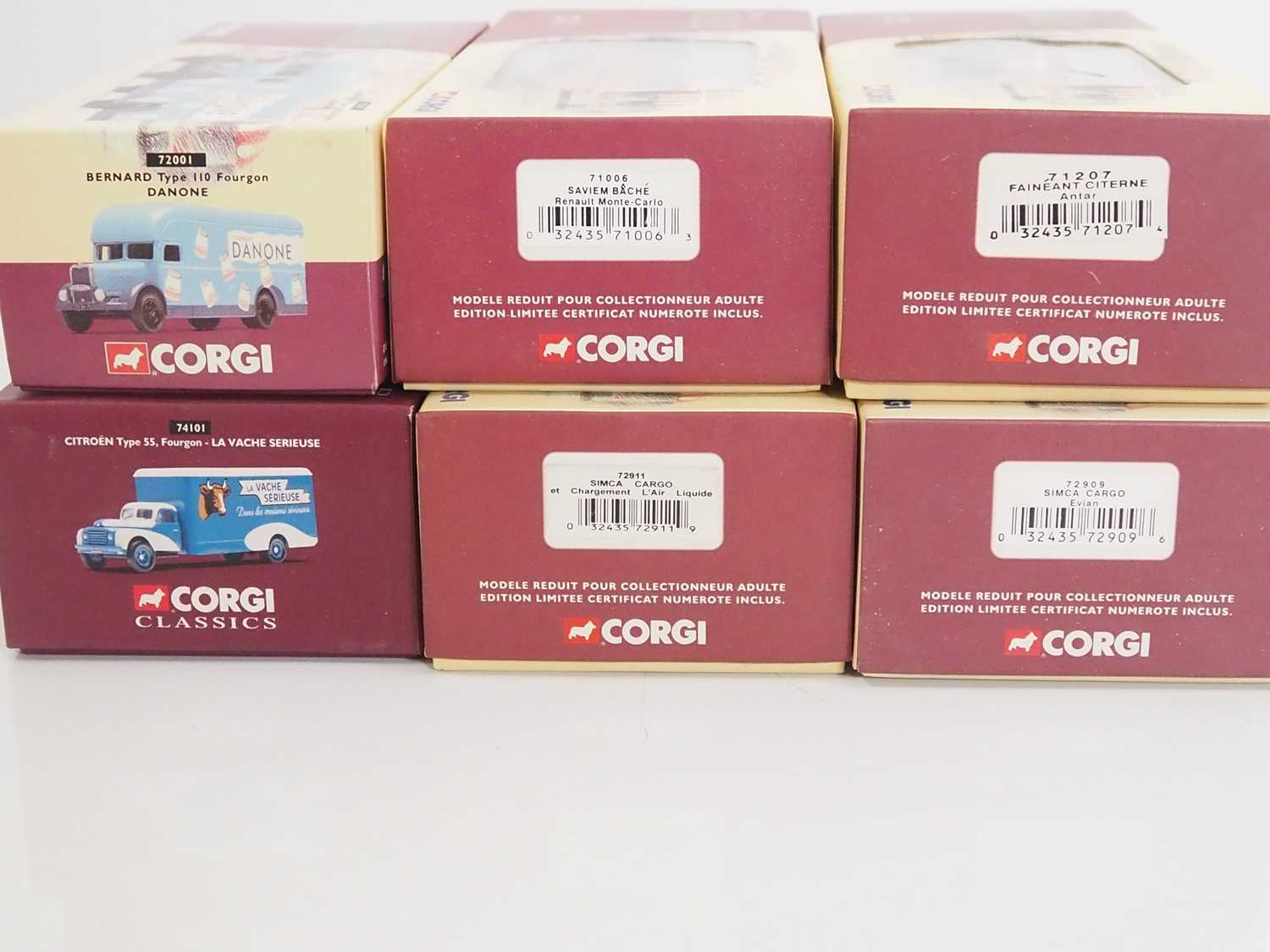 A large group of CORGI CLASSICS French issue 1:50 scale diecast lorries from the Collection Heritage - Image 3 of 4
