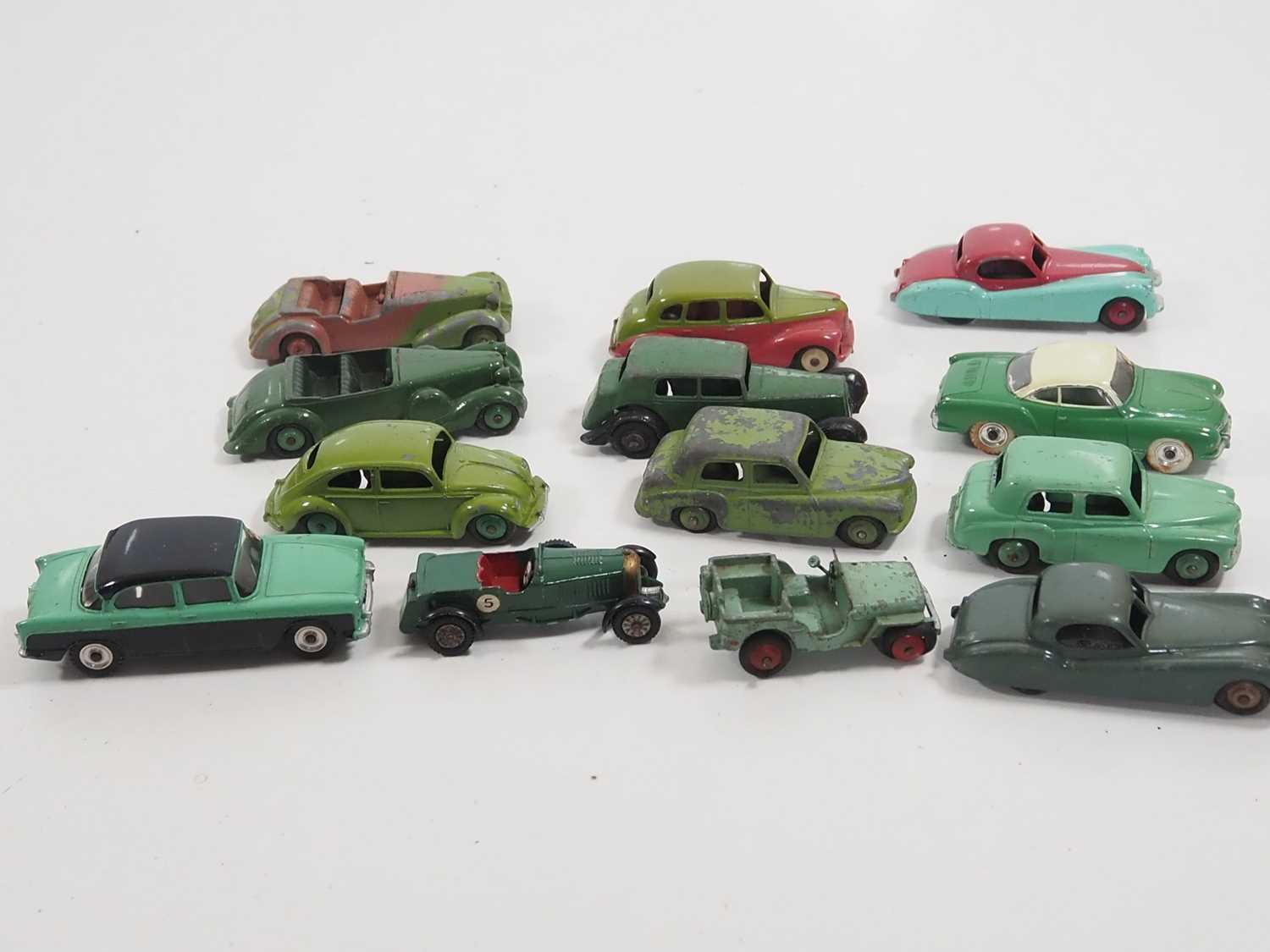A group of mainly DINKY diecast cars etc all playworn examples - F/G (unboxed) (Q) - Image 7 of 9