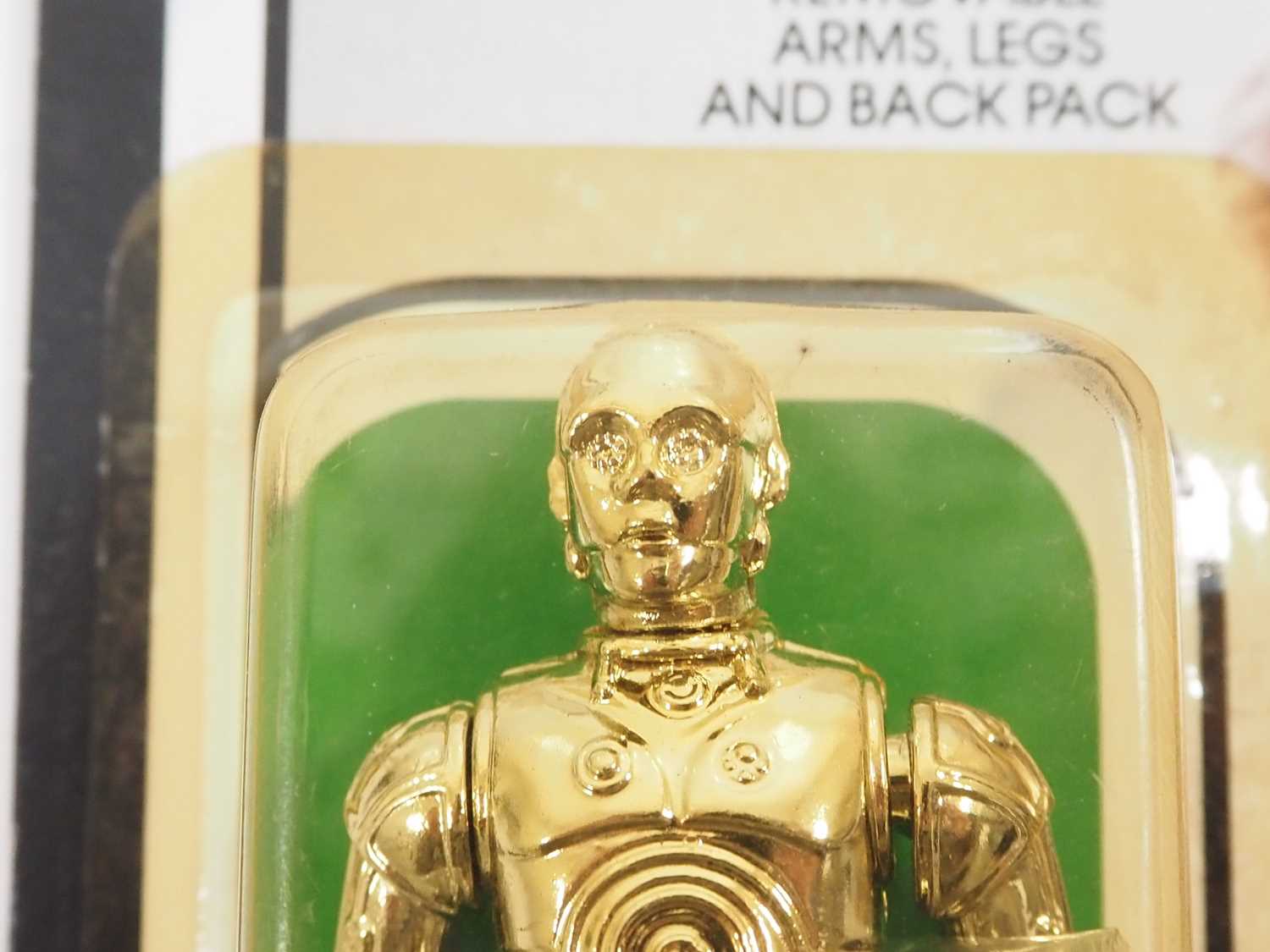 A STAR WARS 'Return of the Jedi - See-Threepio (C3PO) figure by KENNER on an original 79 back card - - Image 14 of 14