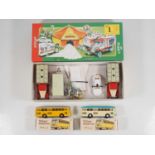 A KOVAP Czech made replica tinplate 'Circus Set #1' together with a pair of tinplate buses by the
