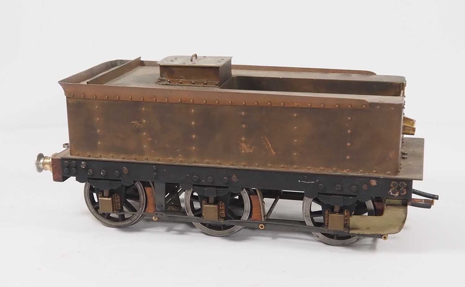 A 3.5 inch gauge live steam scratch built LNWR 'Teutonic' Compound 2-4-0 steam locomotive in LNWR - Image 9 of 13