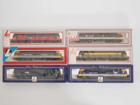A group of LIMA OO gauge class 47 diesel locomotives in various liveries - VG in G/VG boxes (one