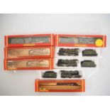 A group of HORNBY OO gauge Schools class steam locomotives comprising 2x Repton, Eton, Cranleigh and