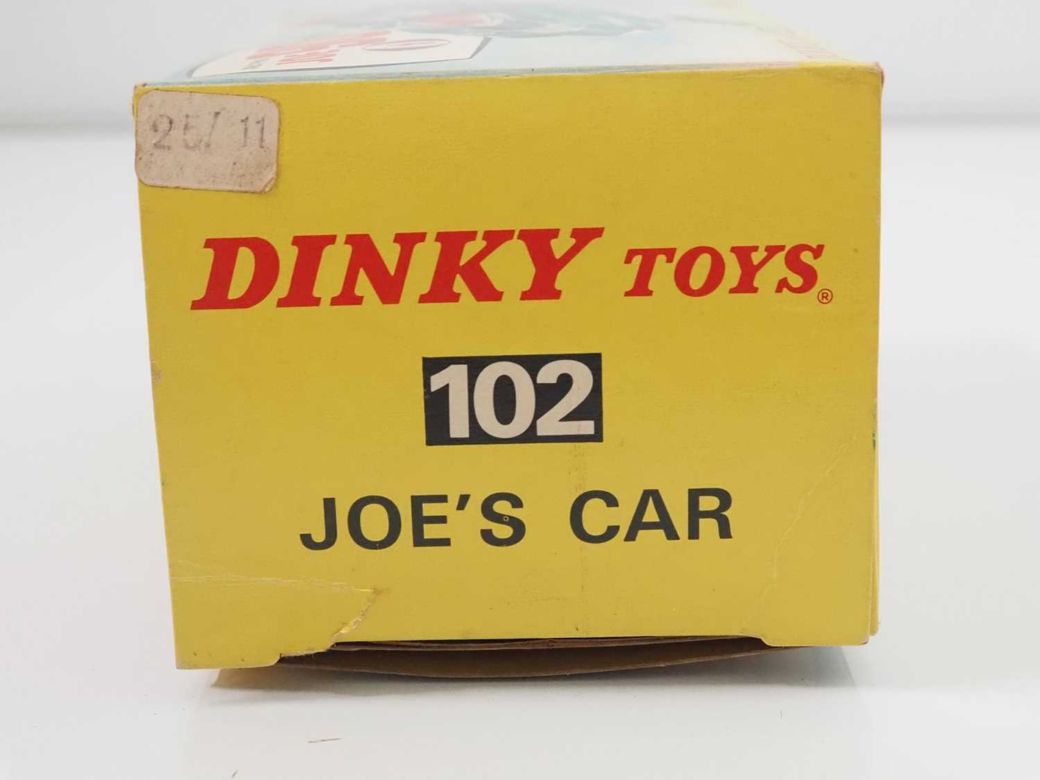 A DINKY 102 diecast 'Gerry Anderson's Joe 90' Joe's Car in metallic blue with blue/white fold out - Image 5 of 6