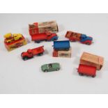 A group of TEKNO boxed and unboxed diecast vehicles, some a/f - F/G in F/G boxes where boxed (7)