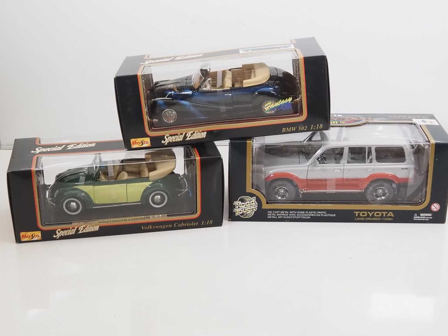 A group of 1:18 scale diecast cars by TCHIBO, MAISTO and others - VG/E in G/VG boxes (11) - Image 7 of 8
