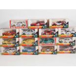 A group of POLISTIL diecast 1:24 racing cars - VG/E in G/VG boxes (15)