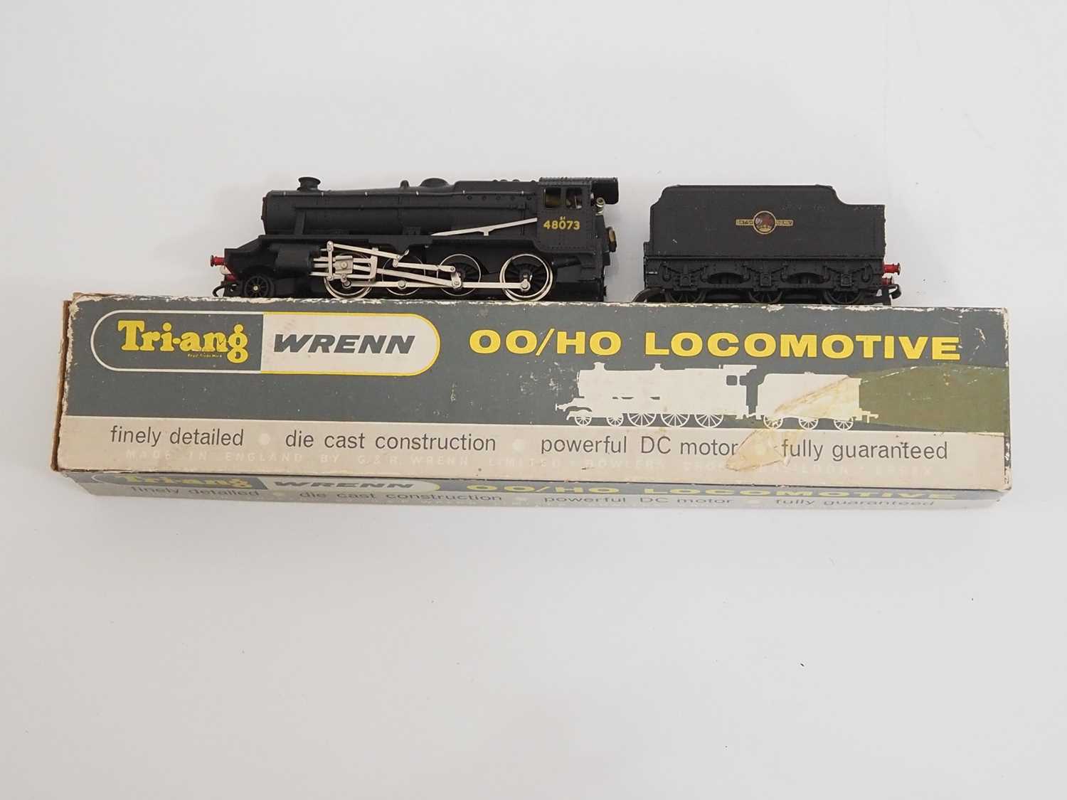 A group of WRENN OO gauge steam locomotives comprising an 0-6-2 tank and class 8F in BR black - Bild 3 aus 7