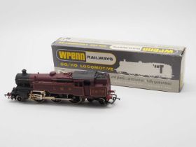 A WRENN OO gauge W2219 Class 4MT steam tank loco in LMS maroon livery numbered 2679 - VG in VG box