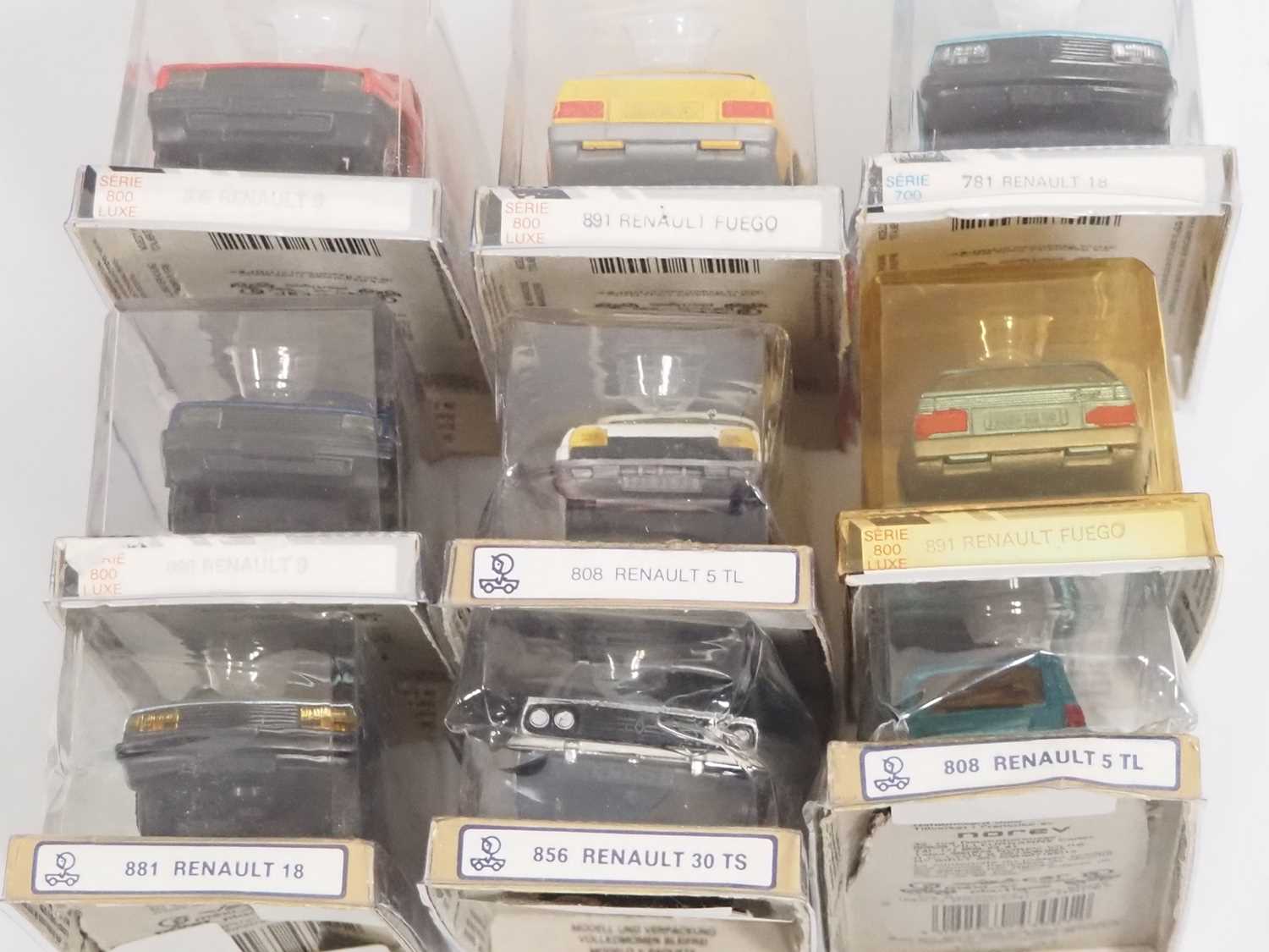 A group of diecast cars together with some plastic based variations all by NOREV - VG in G/VG - Image 4 of 7