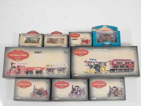 A group of CORGI 1:50 scale 'Vintage Glory of Steam' Showmans' Locomotives and Road Engines - VG/E