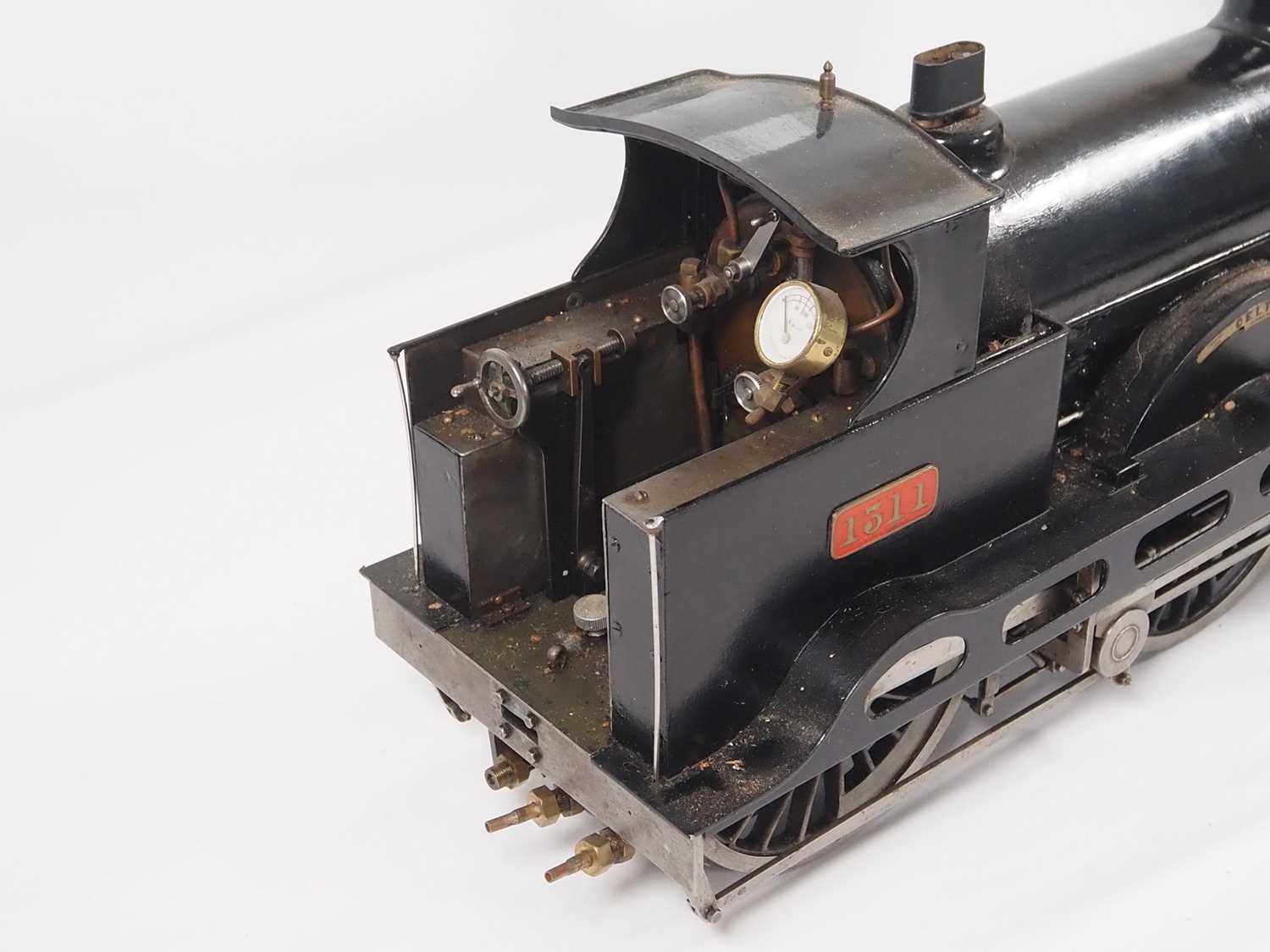 A 3.5 inch gauge live steam scratch built LNWR 'Teutonic' Compound 2-4-0 steam locomotive in LNWR - Image 4 of 13