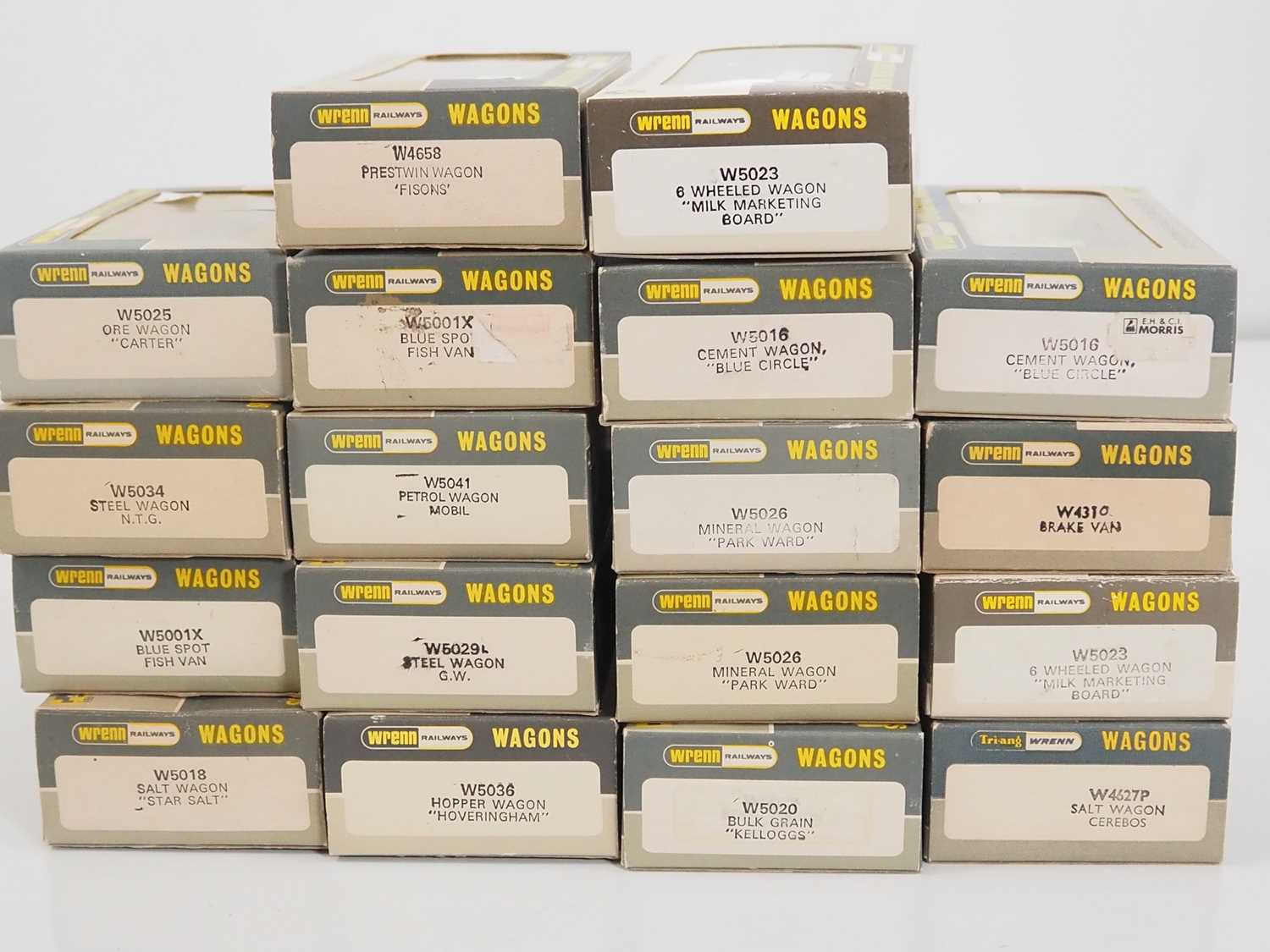 A group of WRENN boxed OO gauge wagons of various types - VG in G/VG boxes (18) - Image 2 of 2