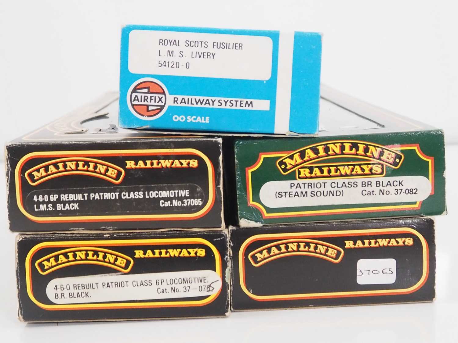 A group of OO gauge steam locomotives by MAINLINE and AIRFIX, all in LMS black livery - G/VG in G - Bild 2 aus 2