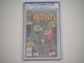 NEW MUTANTS #86 (1990 - MARVEL) - GRADED 9.6(NM+) by CGC - The first cameo appearances of Cable &