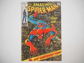 AMAZING SPIDER-MAN #100 (1971 - MARVEL - UK Price Variant) - Green Goblin, Vulture, Lizard, Doctor