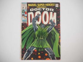 MARVEL SUPER-HEROES PRESENTS: DOCTOR DOOM #20 - (1969 - MARVEL) - First solo Doctor Doom story +