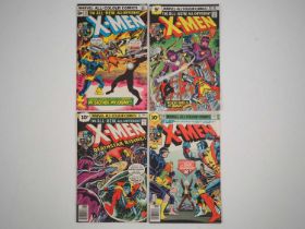 X-MEN #97, 98, 99, 100 (4 in Lot) - (1976 - MARVEL - UK Price Variant) - Includes the first cameo