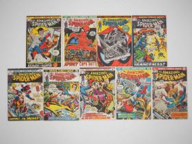 AMAZING SPIDER-MAN #111, 112, 113, 114, 116, 117, 118, 125, 126 (9 in Lot) - (1972/1973 - MARVEL -