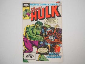 INCREDIBLE HULK #271 (1981 - MARVEL) - First comic book appearance of Rocket Raccoon (Guardians of